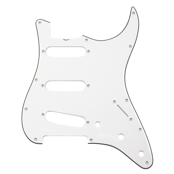 Fender - Pure Vintage Pickguard - '65 Stratocaster® - 11-Hole Mount - Eggshell - 3-Ply - 009-4392-049