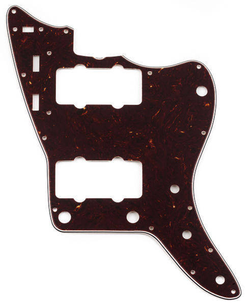 Fender - Pure Vintage Pickguard - '65 Jazzmaster® - 13-Hole Mount - Brown Shell - 3-Ply - 009-4459-049