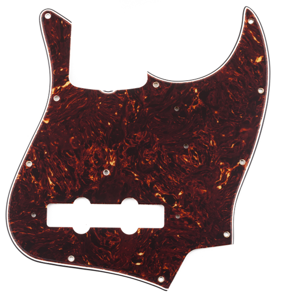 Fender - Pure Vintage '64 Jazz Bass® - 11-Hole Mount - Tortoise Shell - 4-Ply - 009-5632-049