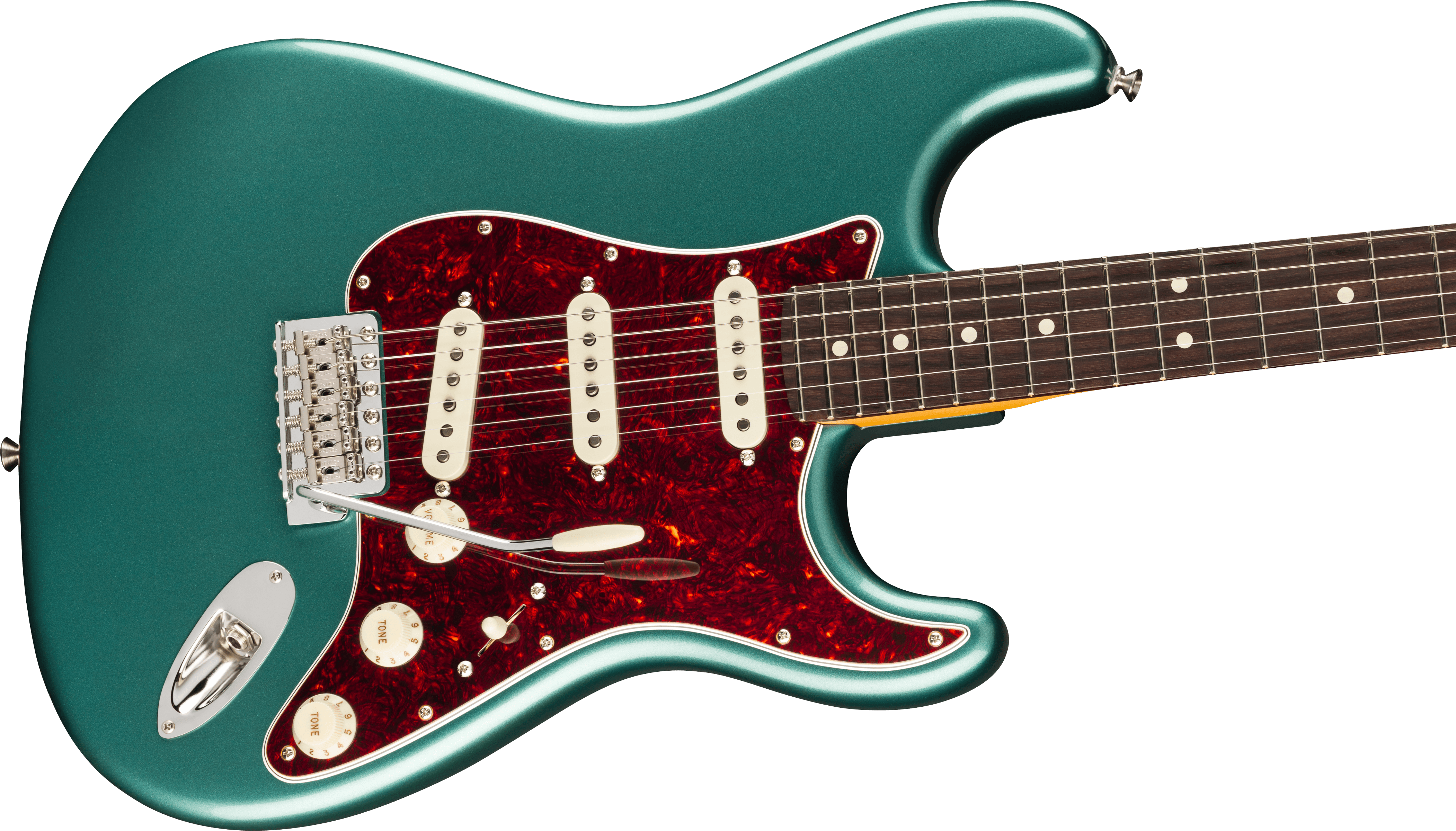 Fender - American Professional Classic Stratocaster®, Rosewood Fingerboard, Faded Sherwood Green Metallic - 011-4940-374
