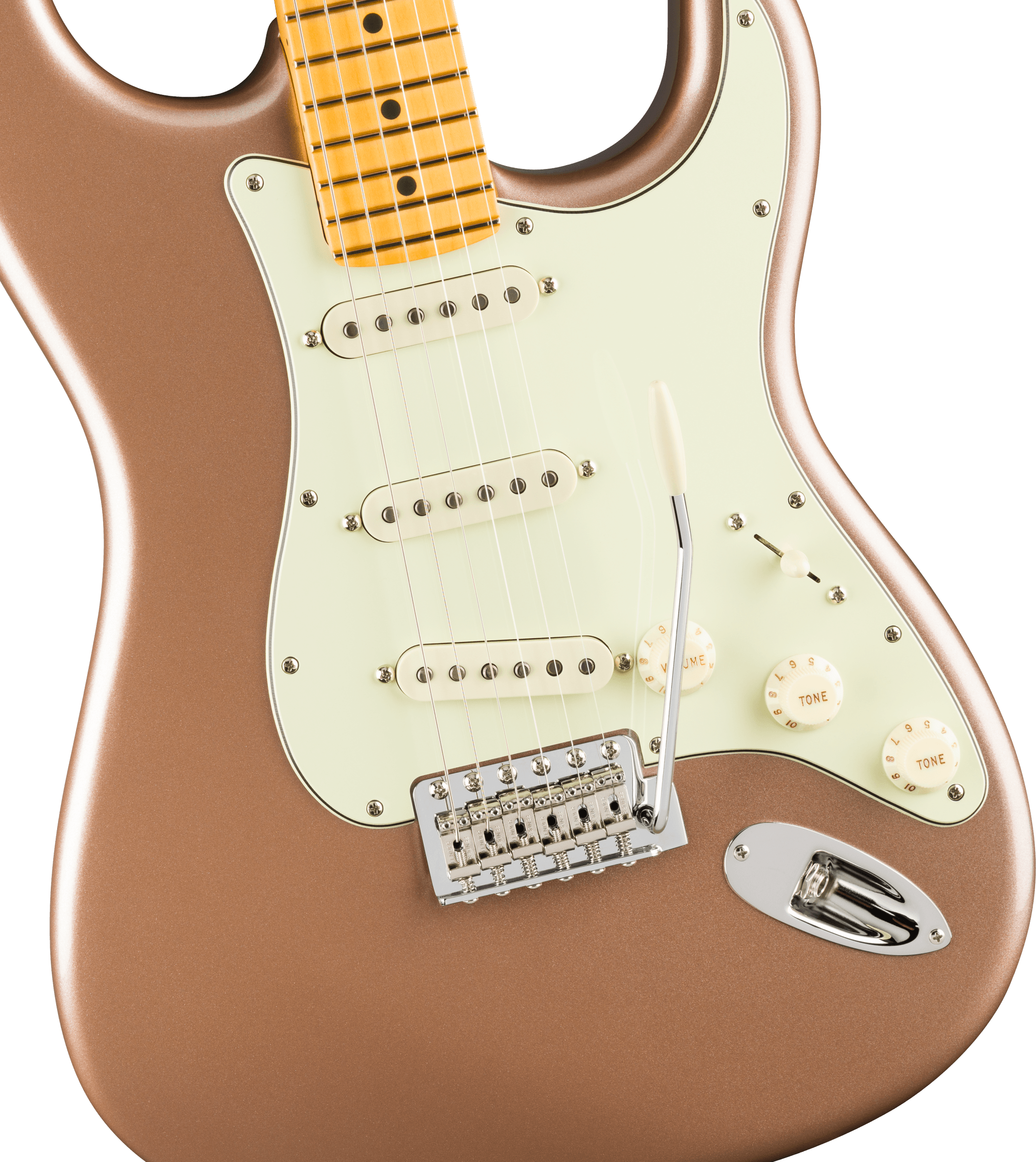Fender - American Professional Classic Stratocaster®, Maple Fingerboard, Faded Firemist Gold - 011-4942-384