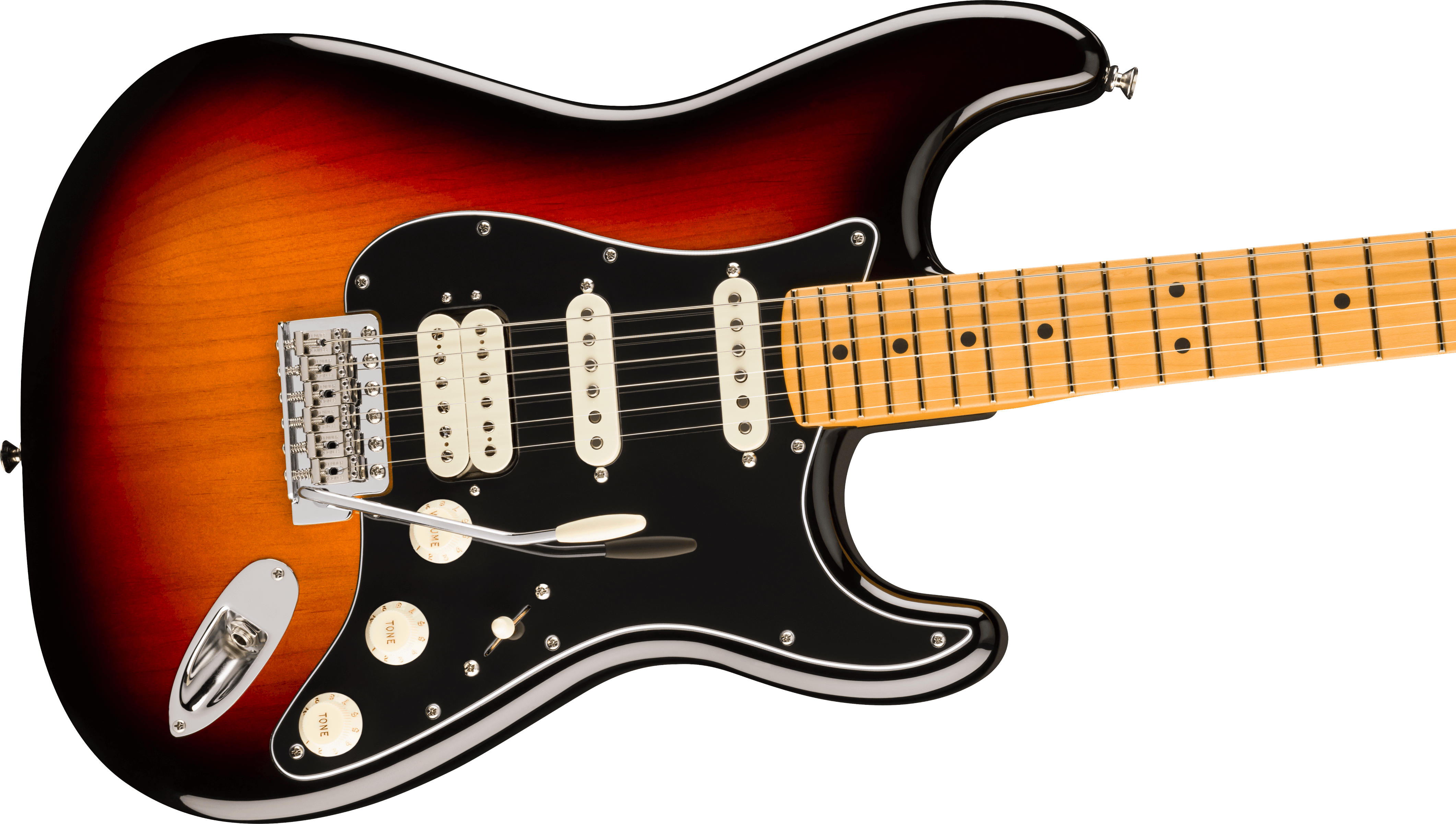 Fender - American Professional Classic Stratocaster® HSS, Maple Fingerboard, 3-Color Sunburst - 011-4952-300