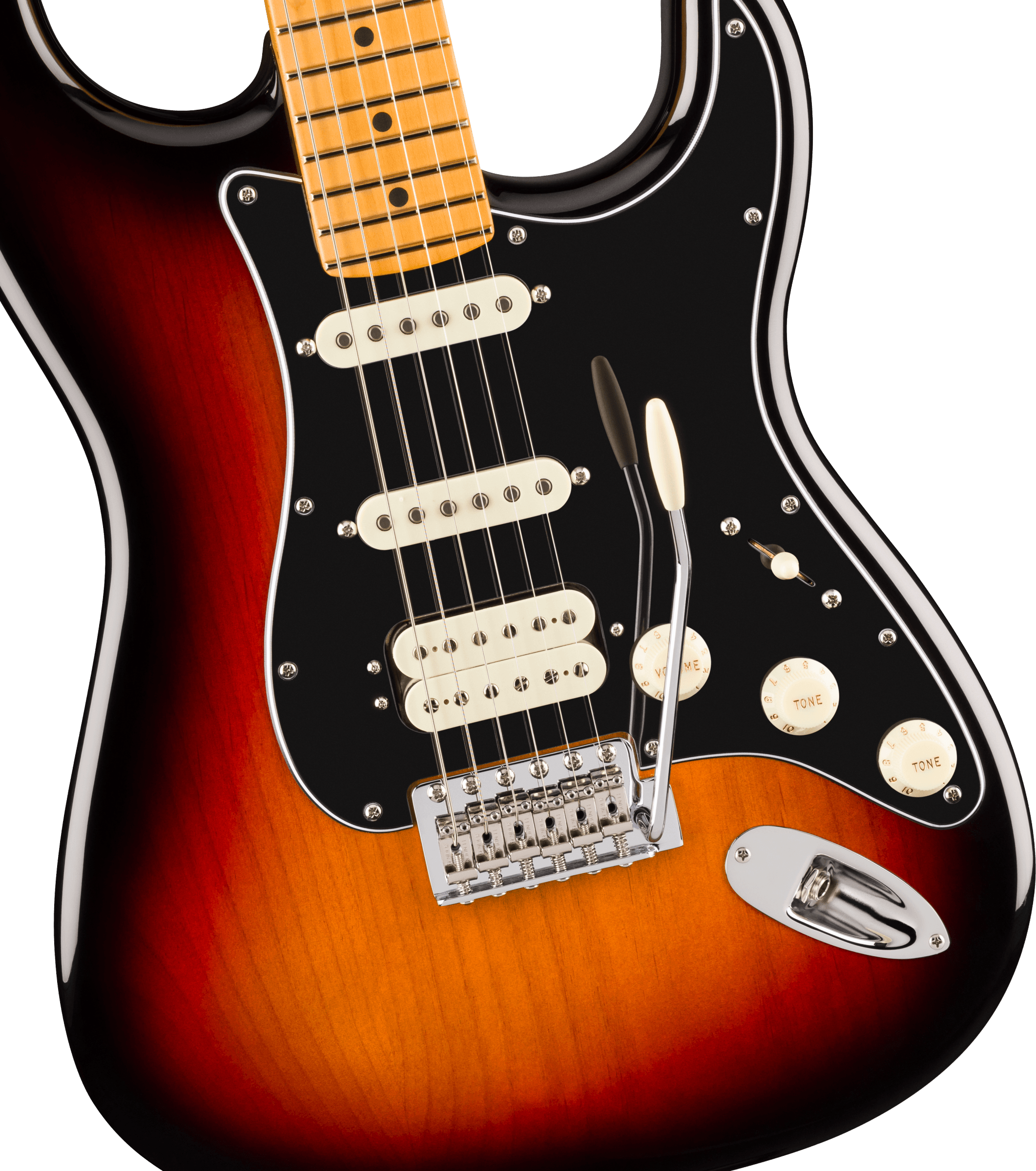 Fender - American Professional Classic Stratocaster® HSS, Maple Fingerboard, 3-Color Sunburst - 011-4952-300