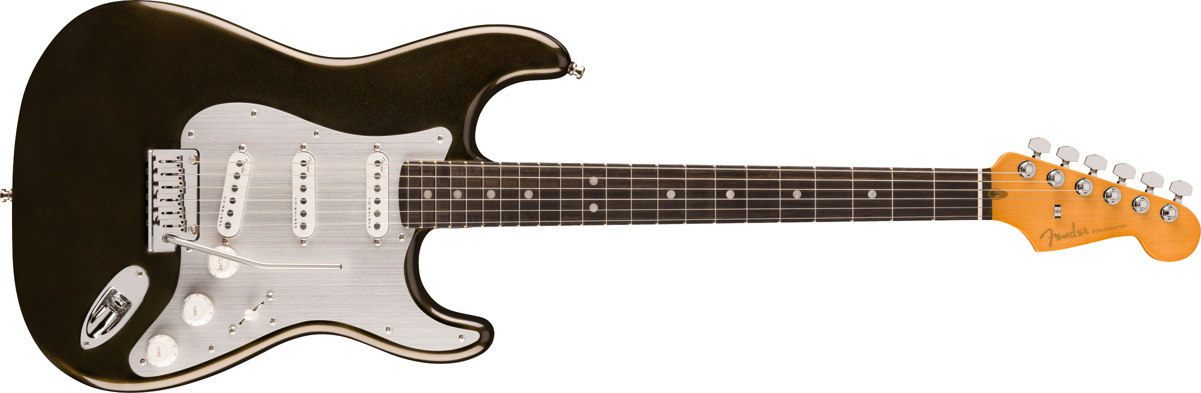 Fender - American Ultra II Stratocaster® - Ebony Fingerboard - Texas Tea - 011-9141-790