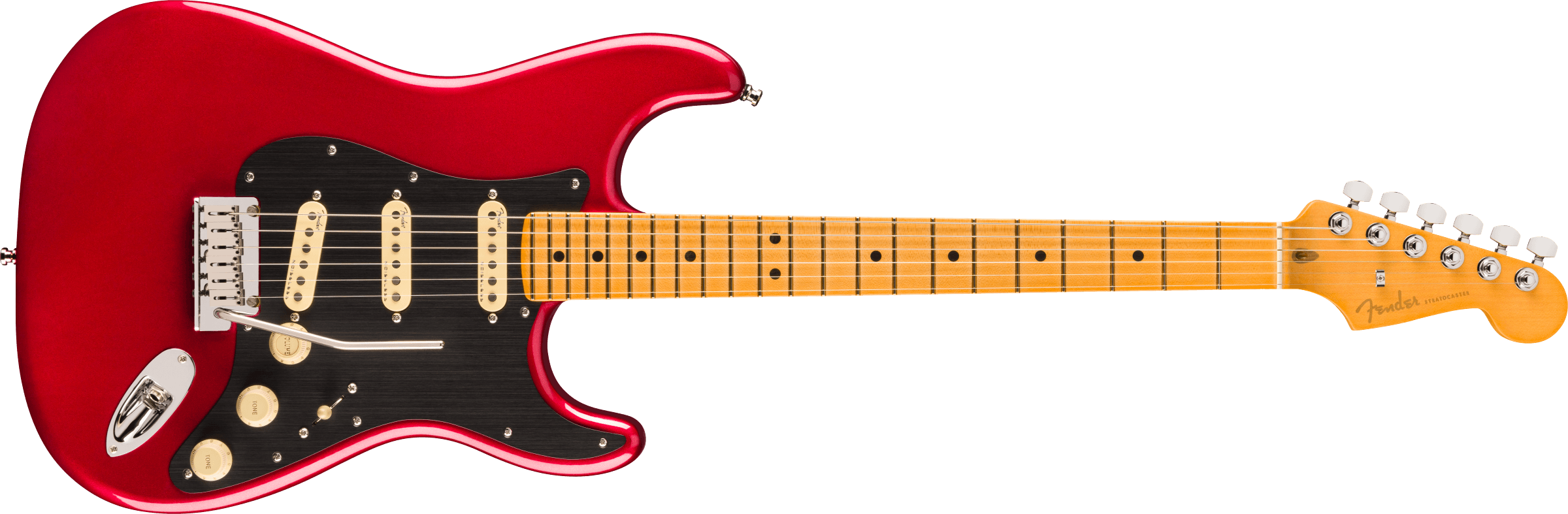 Fender - American Ultra II Stratocaster® - Maple Fingerboard - Sinister Red - 011-9142-799