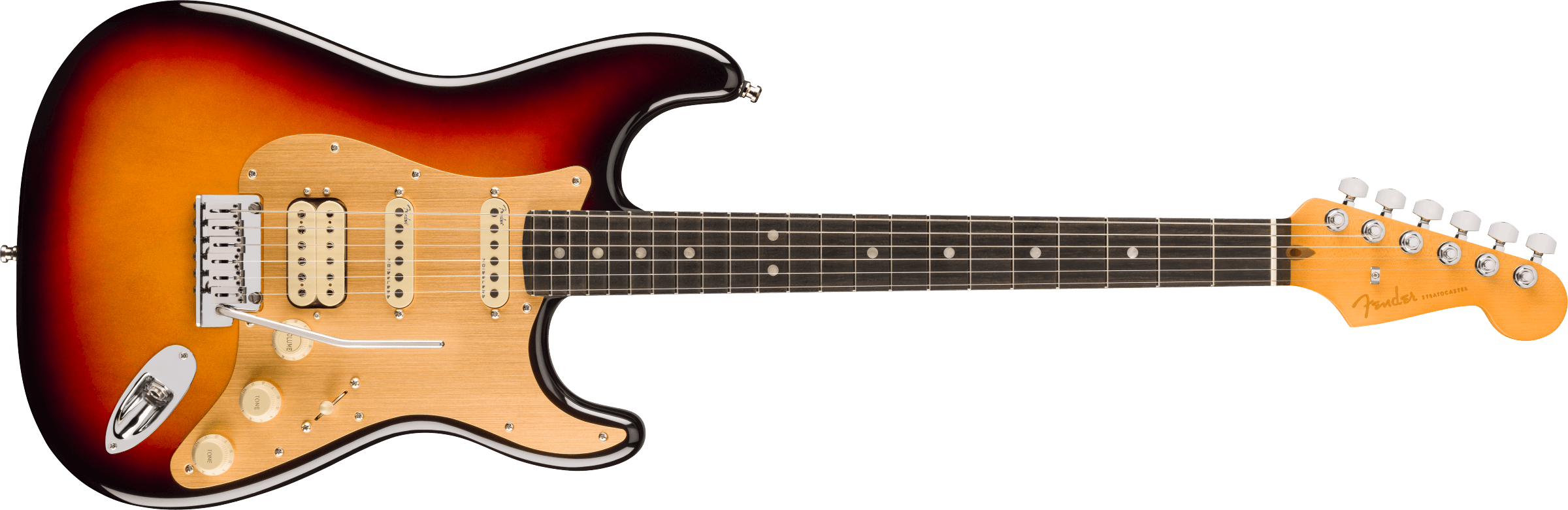 Fender - American Ultra II Stratocaster® HSS - Ebony Fingerboard - Ultraburst - 011-9151-712