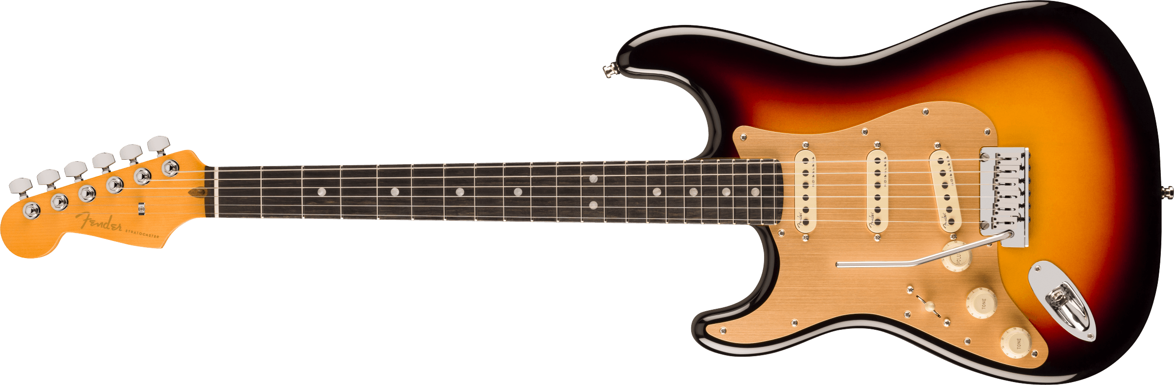 Fender - American Ultra II Stratocaster® Left-Hand - Ebony Fingerboard -  Ultraburst - 011-9161-712