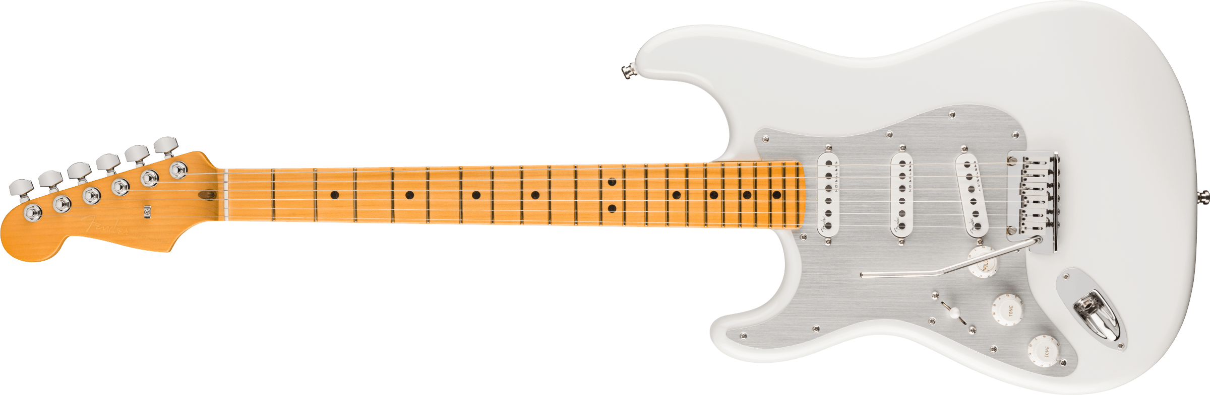 Fender - American Ultra II Stratocaster® Left-Hand - Maple Fingerboard - Avalanche - 011-9162-796