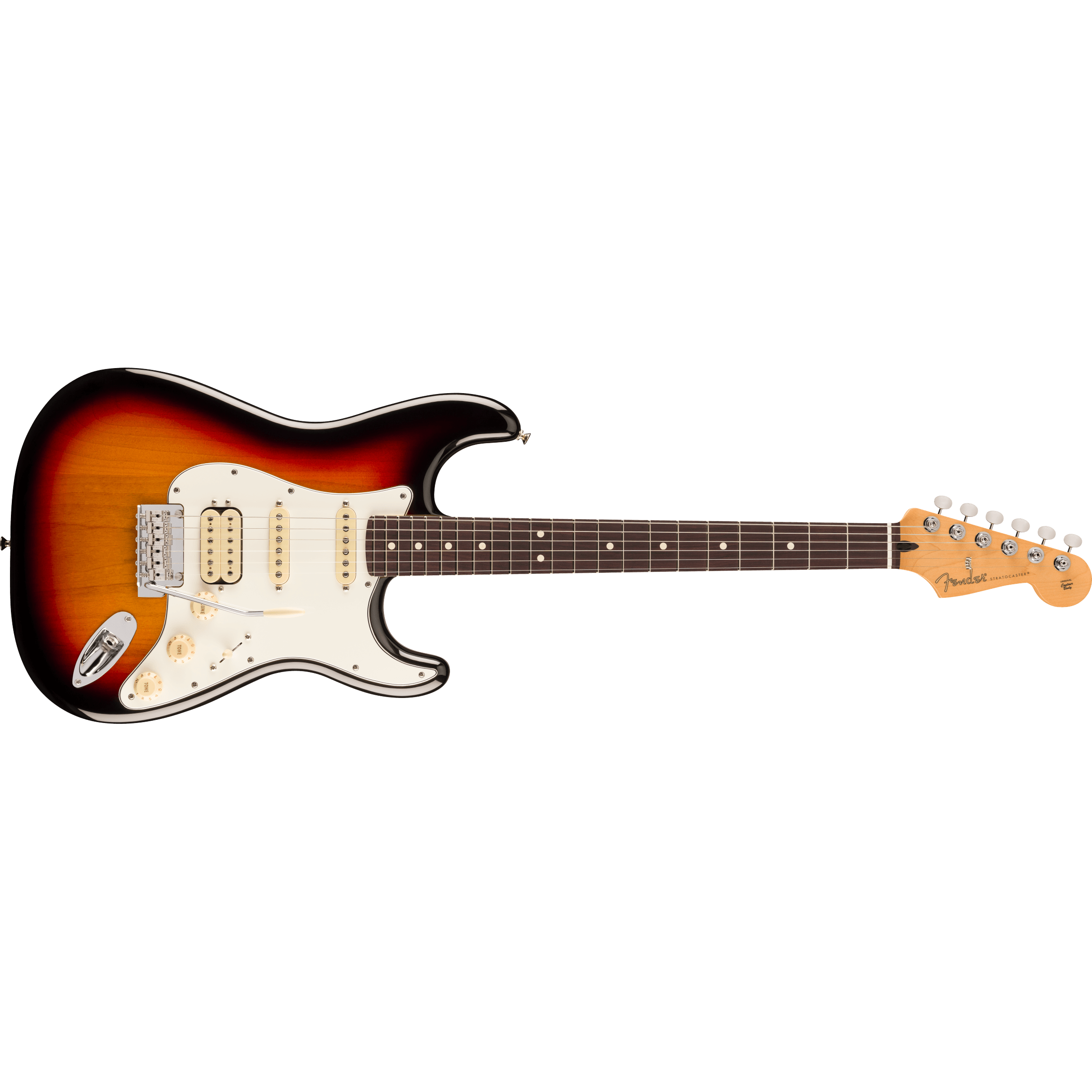 Guitare électrique Fender Player II Stratocaster HSS - Manche En érable, Finition 3-Color Sunburst