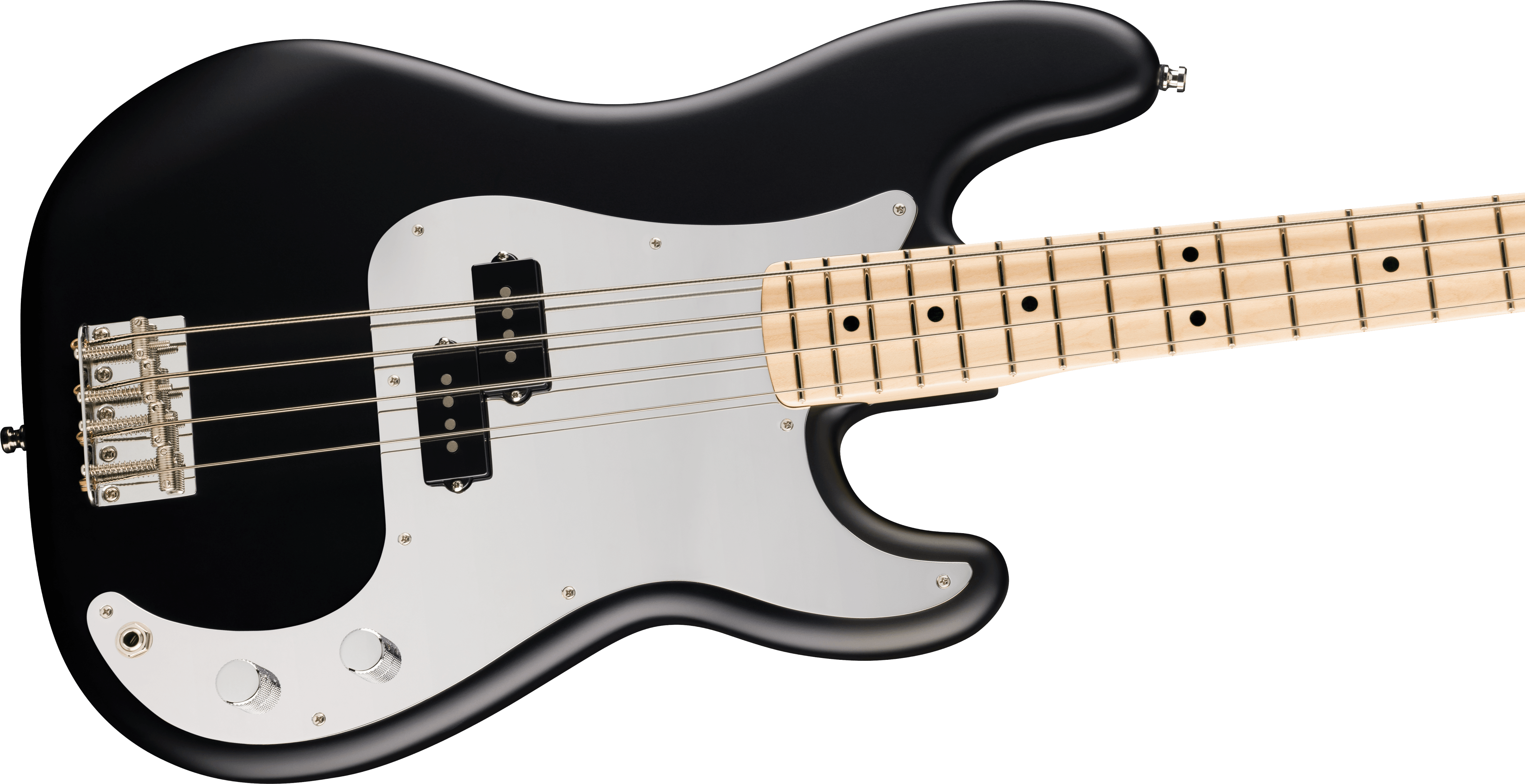 Fender - Limited Edition 50th Anniversary Steve Harris Precision Bass® - Maple Fingerboard - Satin Black - 014-1032-306