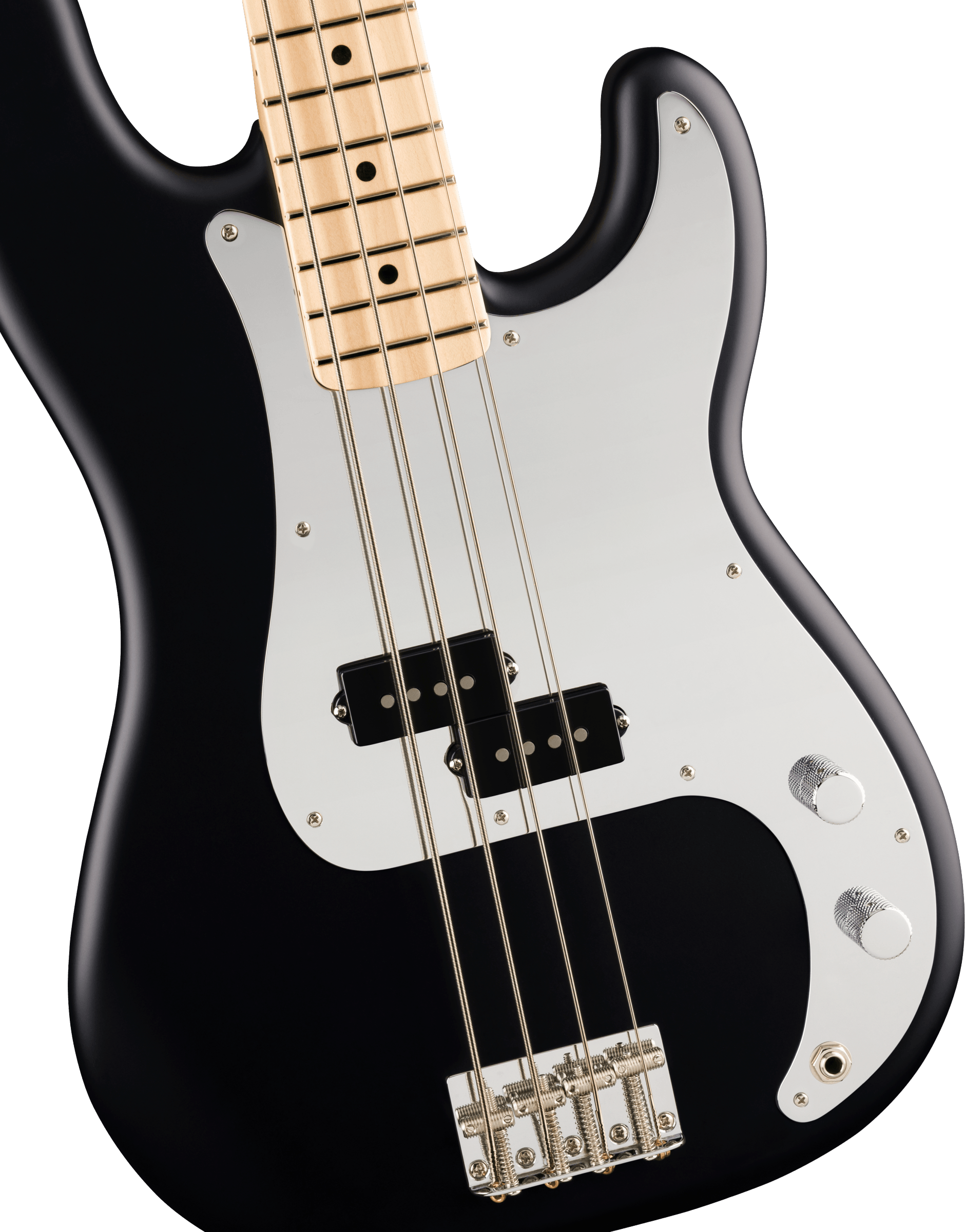 Fender - Limited Edition 50th Anniversary Steve Harris Precision Bass® - Maple Fingerboard - Satin Black - 014-1032-306