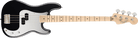 Fender - Limited Edition 50th Anniversary Steve Harris Precision Bass® - Maple Fingerboard - Satin Black - 014-1032-306