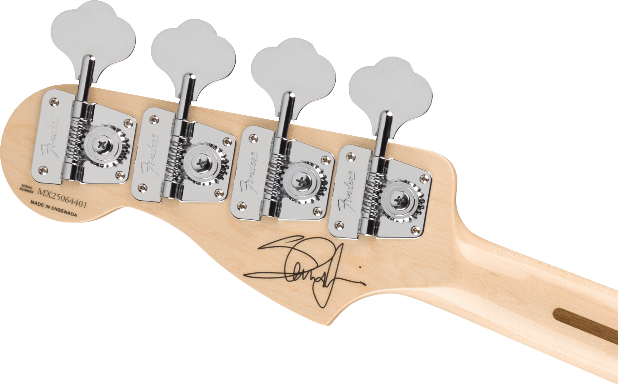 Fender - Limited Edition 50th Anniversary Steve Harris Precision Bass® - Maple Fingerboard - Satin Black - 014-1032-306
