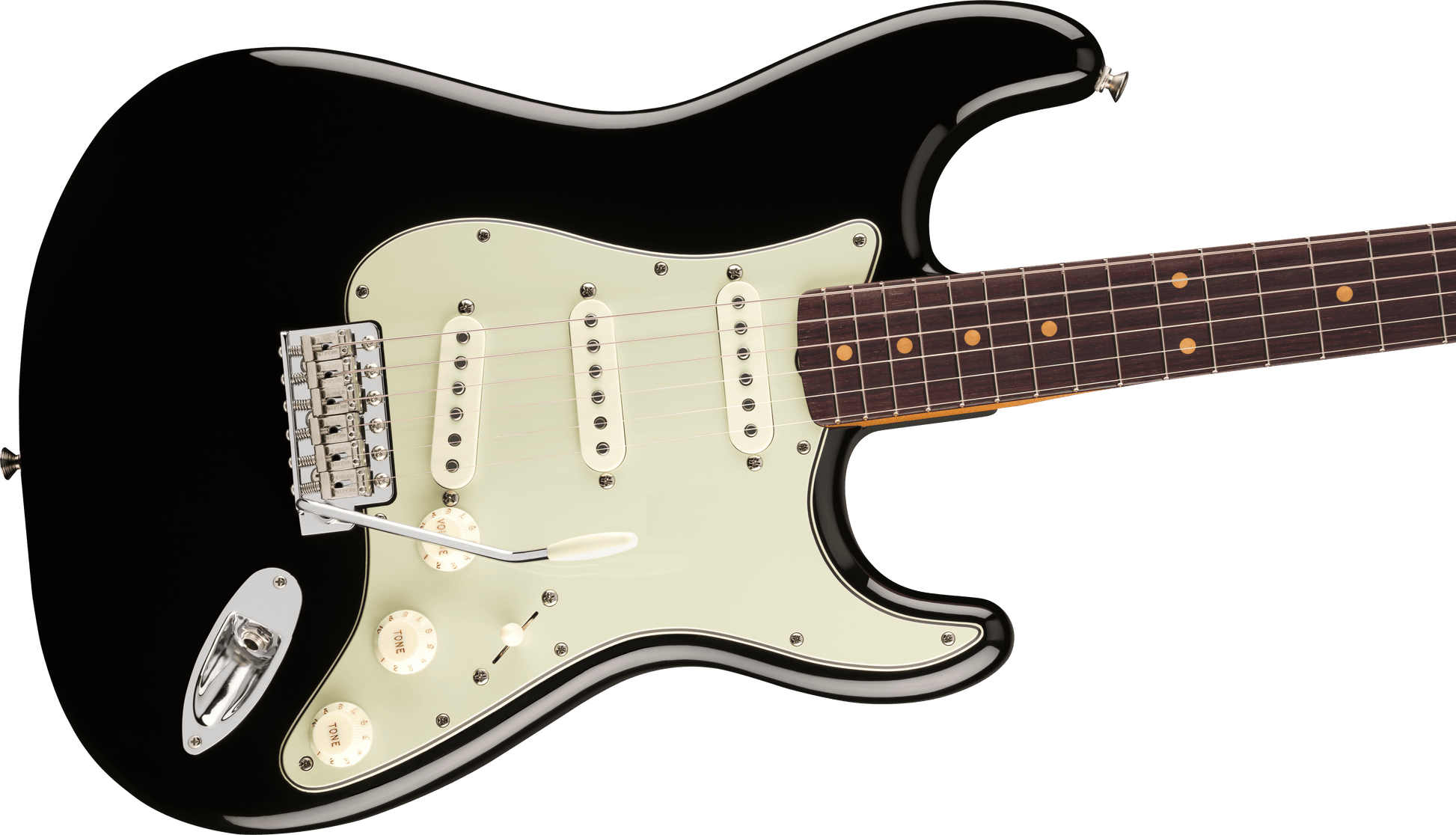 Fender - Vintera® III Early '60s Stratocaster® - Rosewood Fingerboard - Black - 014-9160-306