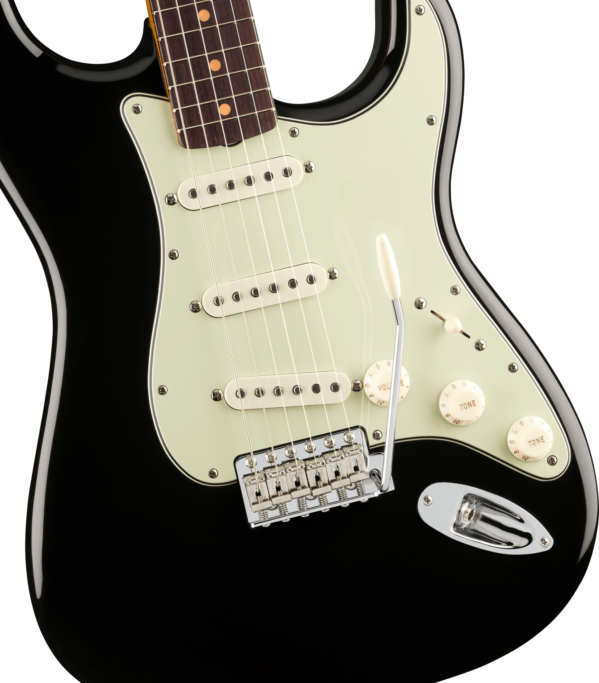 Fender - Vintera® III Early '60s Stratocaster® - Rosewood Fingerboard - Black - 014-9160-306