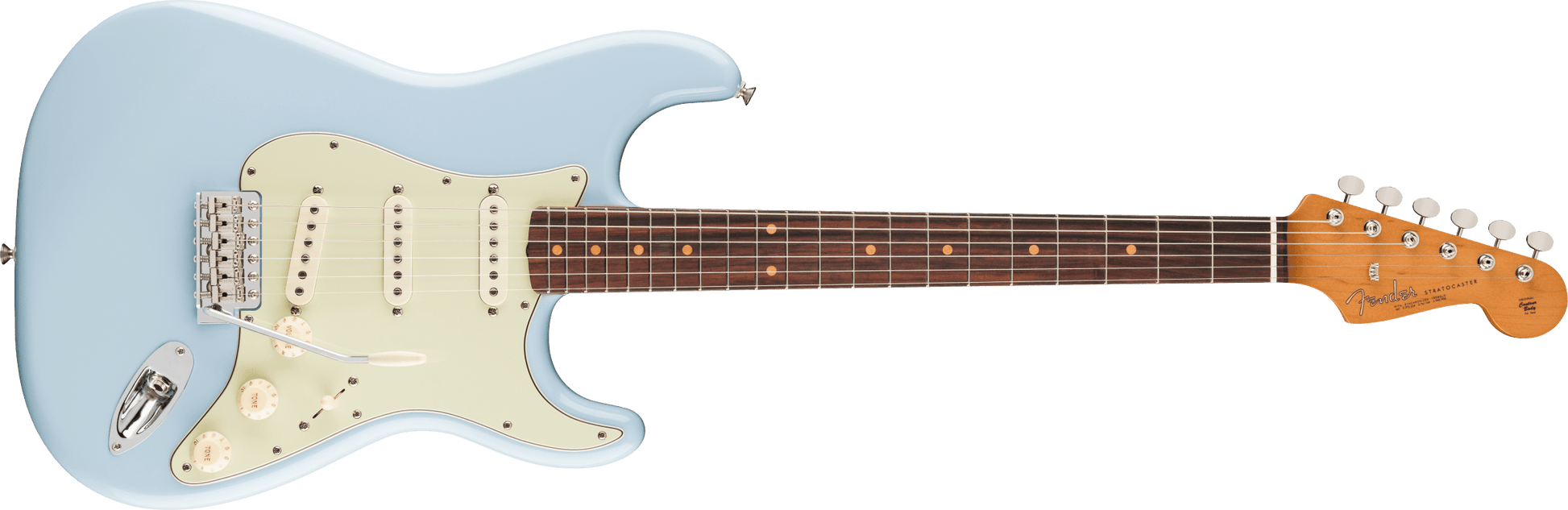 Fender - Vintera® III Early '60s Stratocaster® - Rosewood Fingerboard - Sonic Blue - 014-9160-372