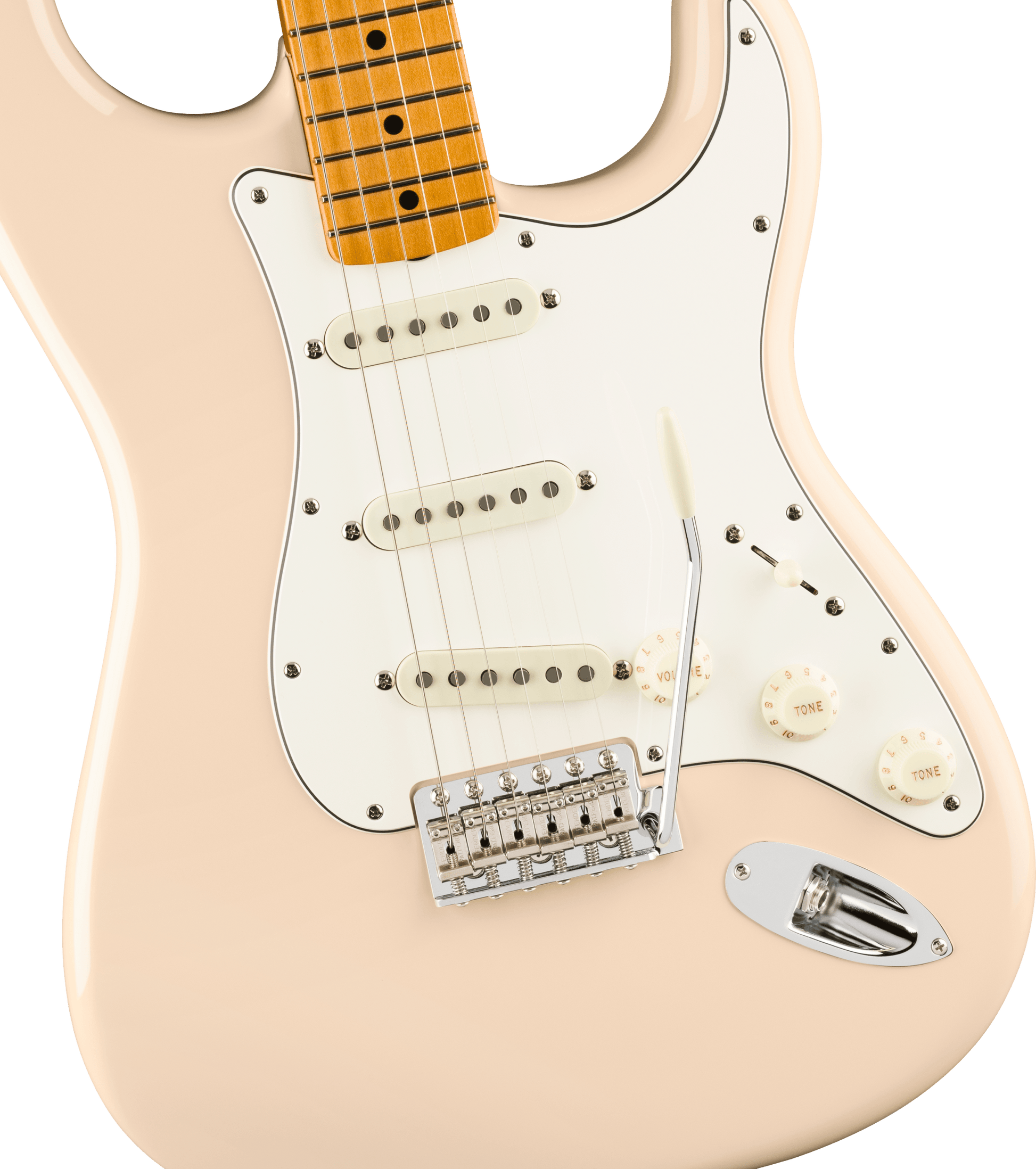 Fender - Vintera® III Late '60s Stratocaster® - Maple Fingerboard - Olympic White - 014-9172-305
