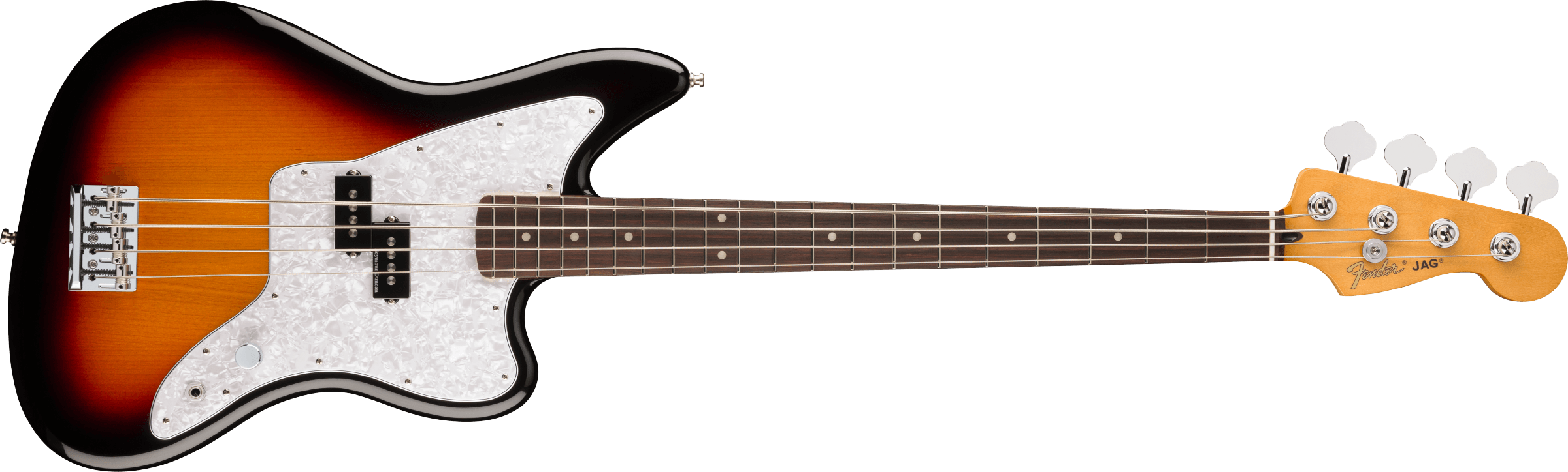 Fender - Mark Hoppus Jaguar® Bass - Rosewood Fingerboard - 3-Color Sunburst - 014-9310-300