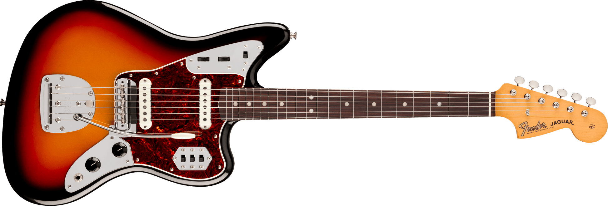 Fender - Vintera® III Mid '60s Jaguar® - Rosewood Fingerboard - 3-Color Sunburst - 014-9340-300