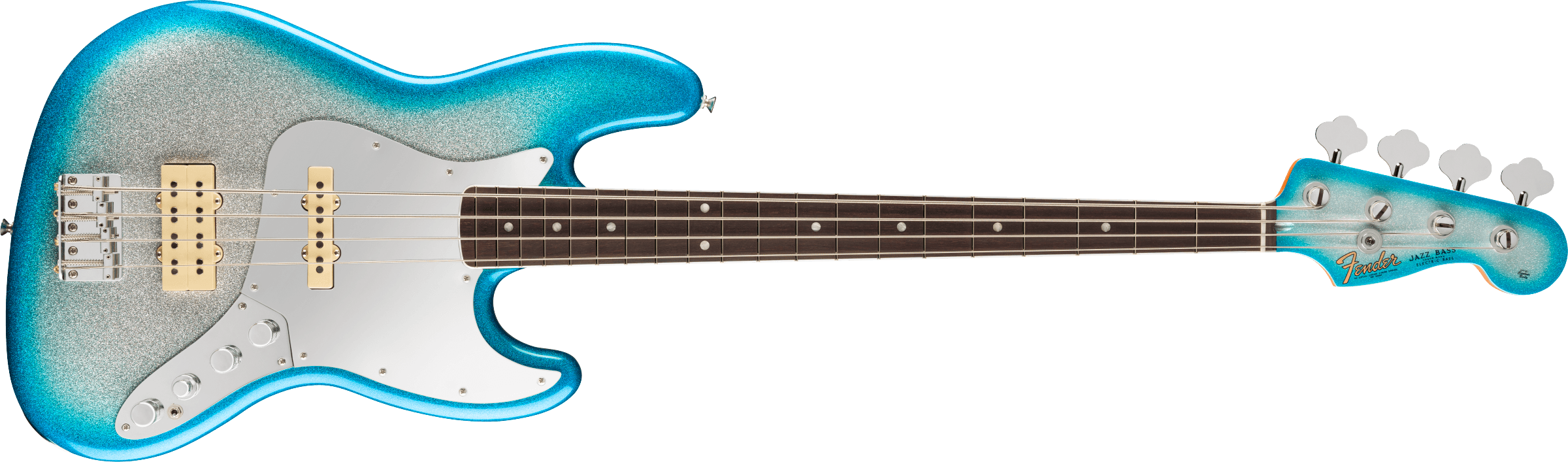 Fender - Limited Player Plus x Blu DeTiger Jazz Bass® - Rosewood Fingerboard - Sky Burst Sparkle - 014-9410-376