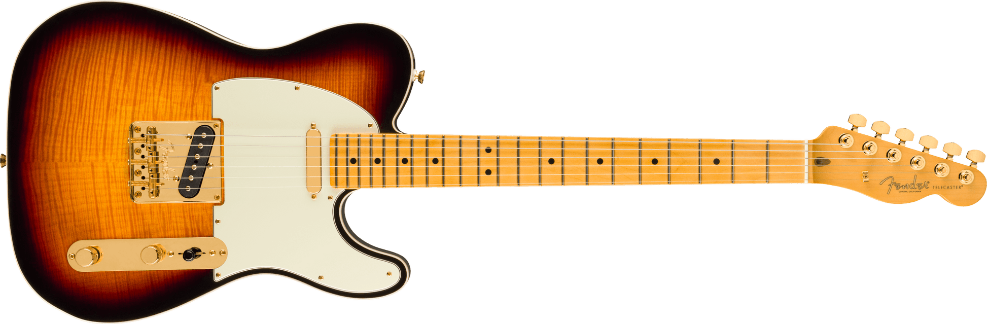 Fender - 75th Anniversary American Professional Custom Telecaster® - Maple Fingerboard - 2-Color Sunburst - 017-1022-703