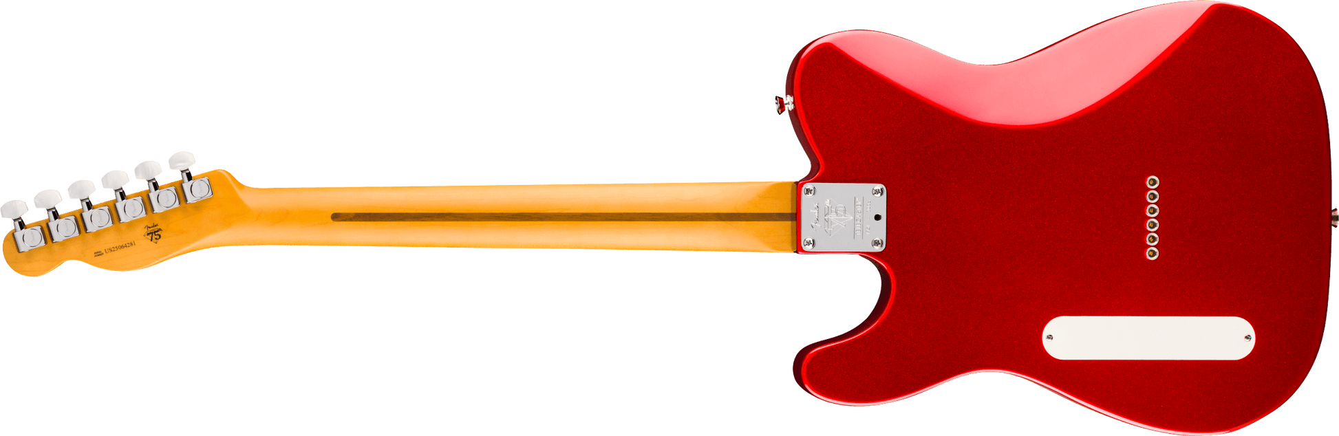 Fender - 75th Anniversary American Professional Classic Cabronita Telecaster® - Maple Fingerboard - Candy Apple Red - 017-7032-309