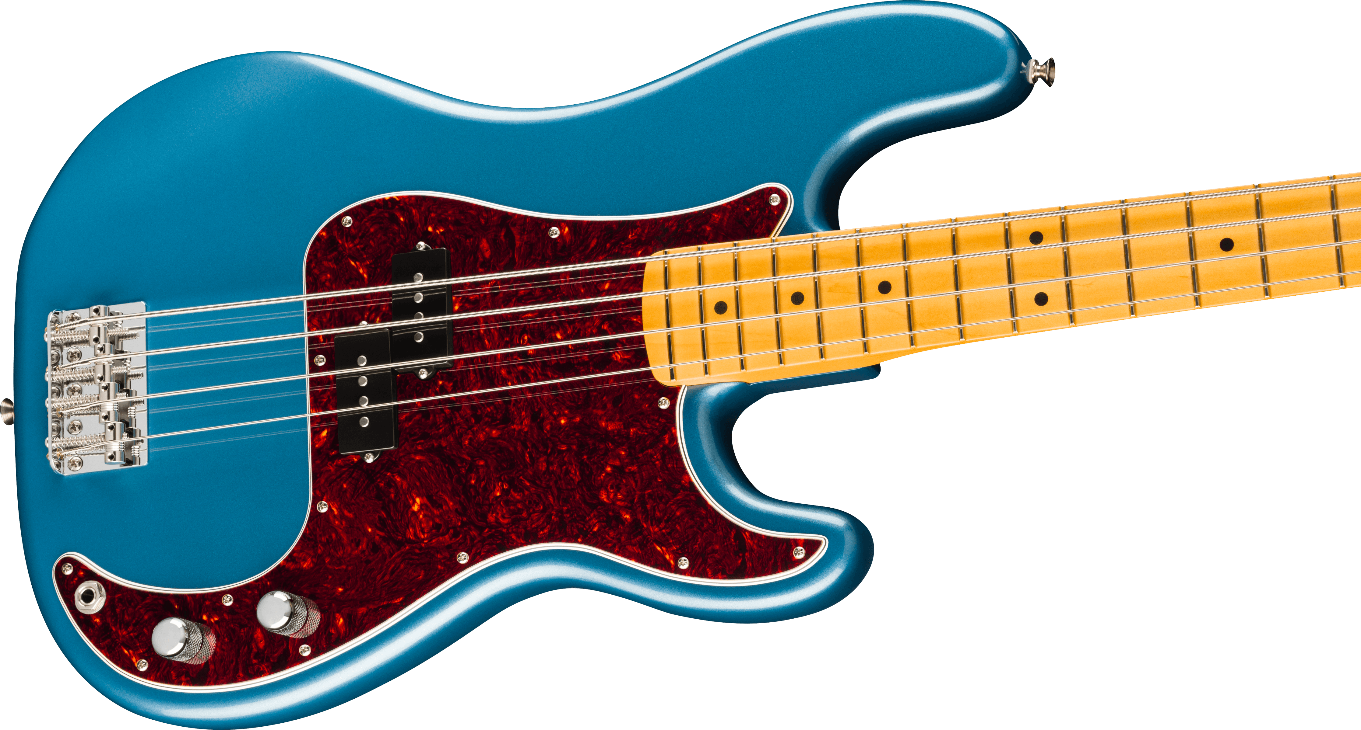 Fender - American Professional Classic Precision Bass®, Maple Fingerboard, Faded Lake Placid Blue - 019-8632-379