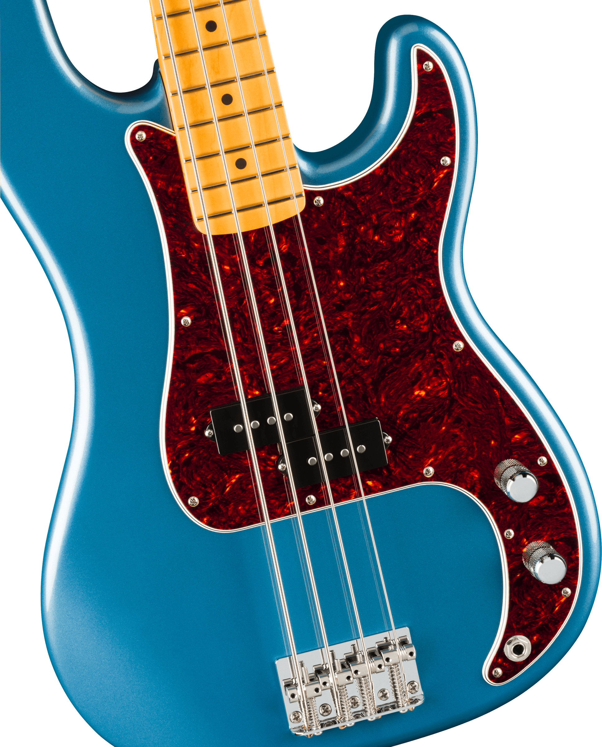 Fender - American Professional Classic Precision Bass®, Maple Fingerboard, Faded Lake Placid Blue - 019-8632-379