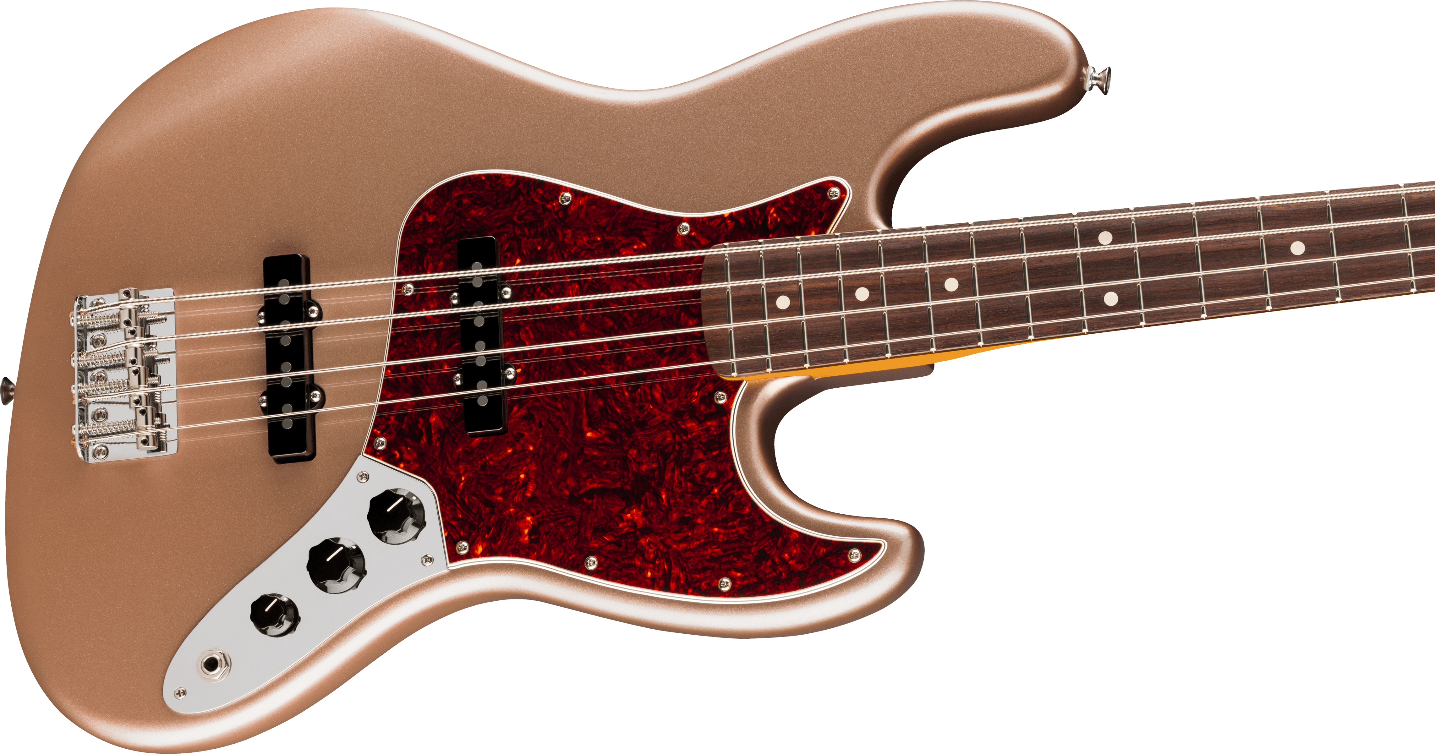 Fender - American Professional Classic Jazz Bass®, Rosewood Fingerboard, Faded Firemist Gold - 019-8640-384