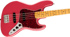 Fender - American Professional Classic Jazz Bass®, Maple Fingerboard, Faded Dakota Red - 019-8642-375
