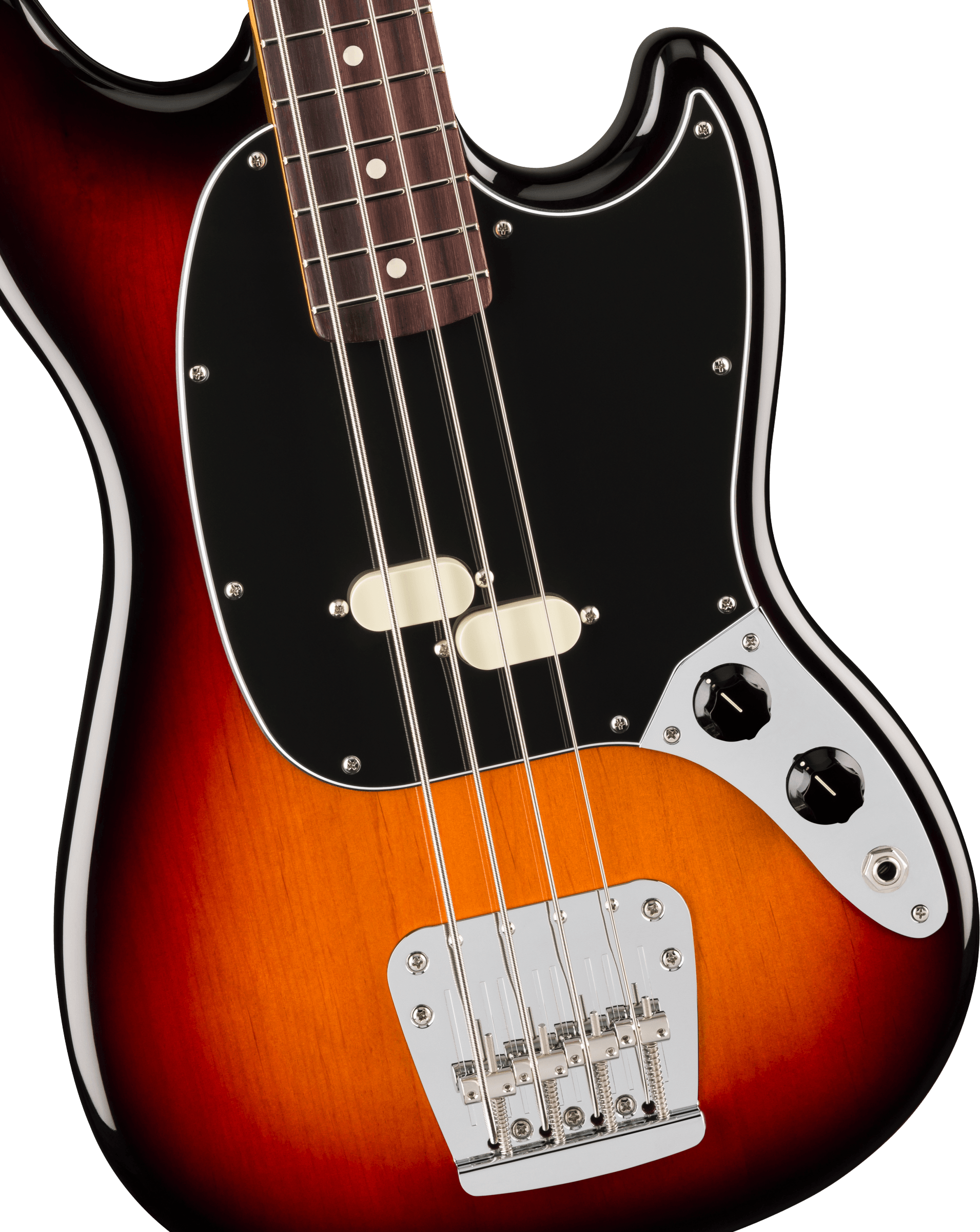 Fender - American Professional Classic Mustang Bass®, Rosewood Fingerboard, 3-Color Sunburst - 019-8650-300