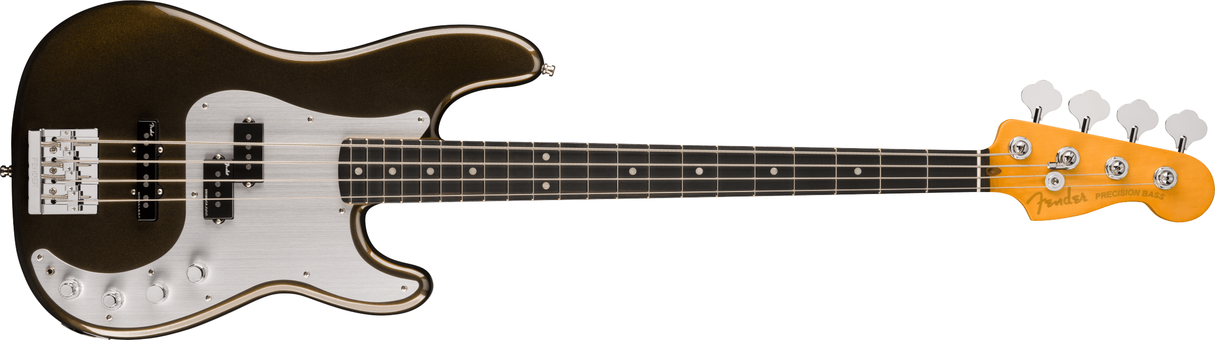 Fender - American Ultra II Precision Bass® - Ebony Fingerboard - Texas Tea - 019-9101-790