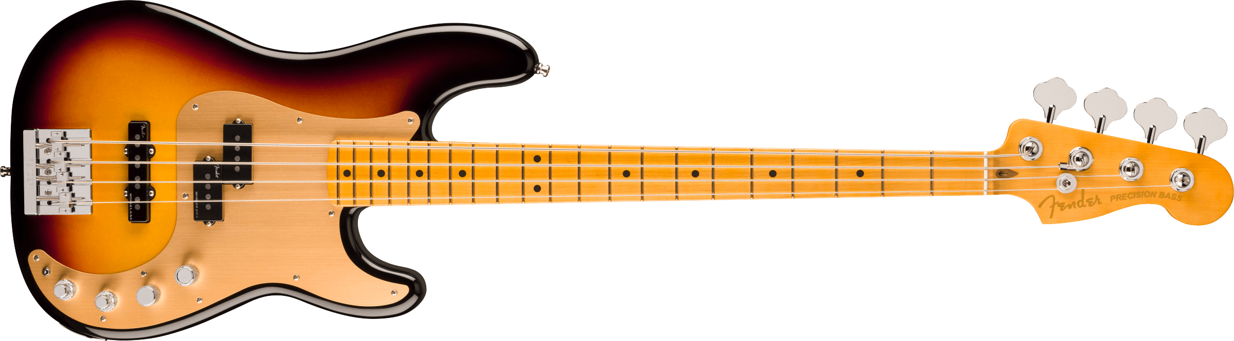 Fender - American Ultra II Precision Bass® - Maple Fingerboard - Ultraburst - 019-9102-712