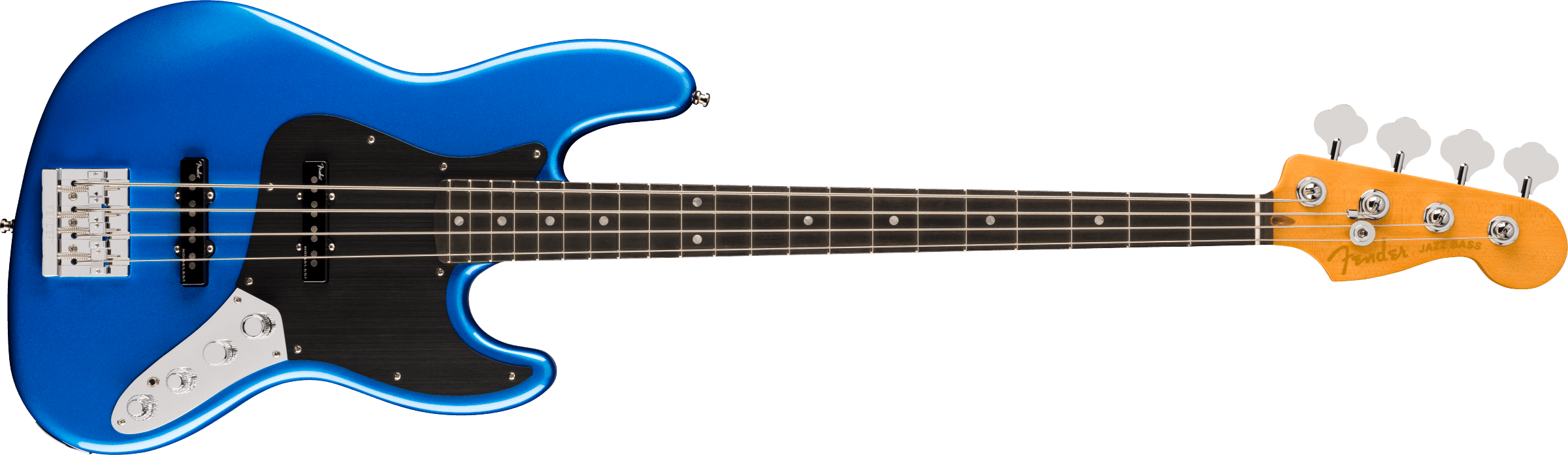 Fender - American Ultra II Jazz Bass® - Ebony Fingerboard -  Noble Blue - 019-9111-776