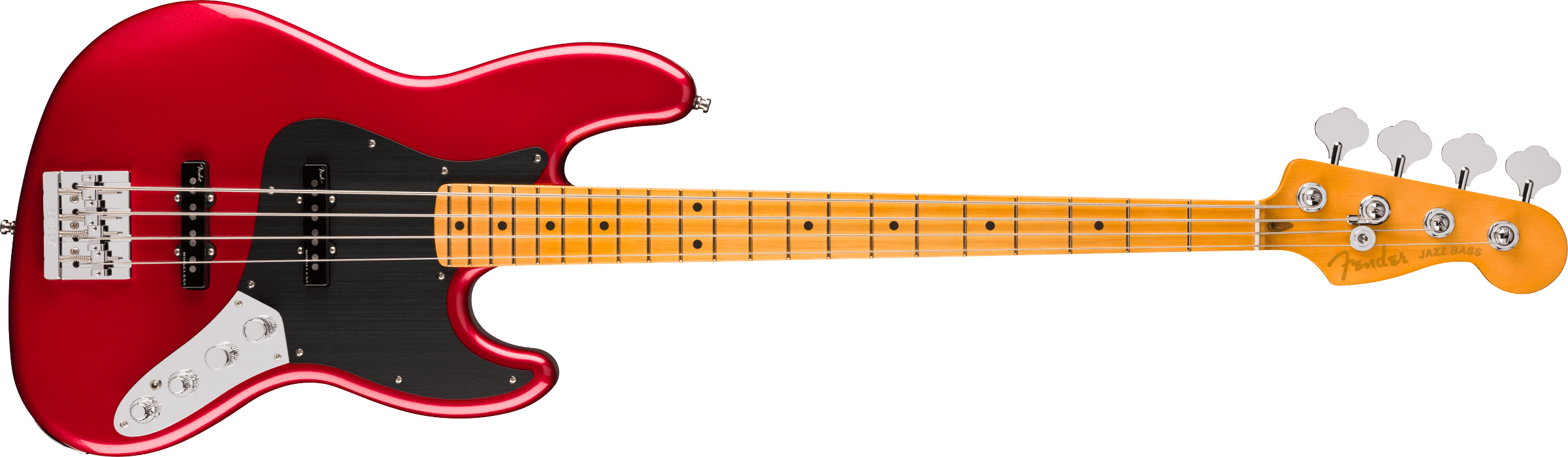 Fender - American Ultra II Jazz Bass® - Maple Fingerboard - Sinister Red - 019-9112-799