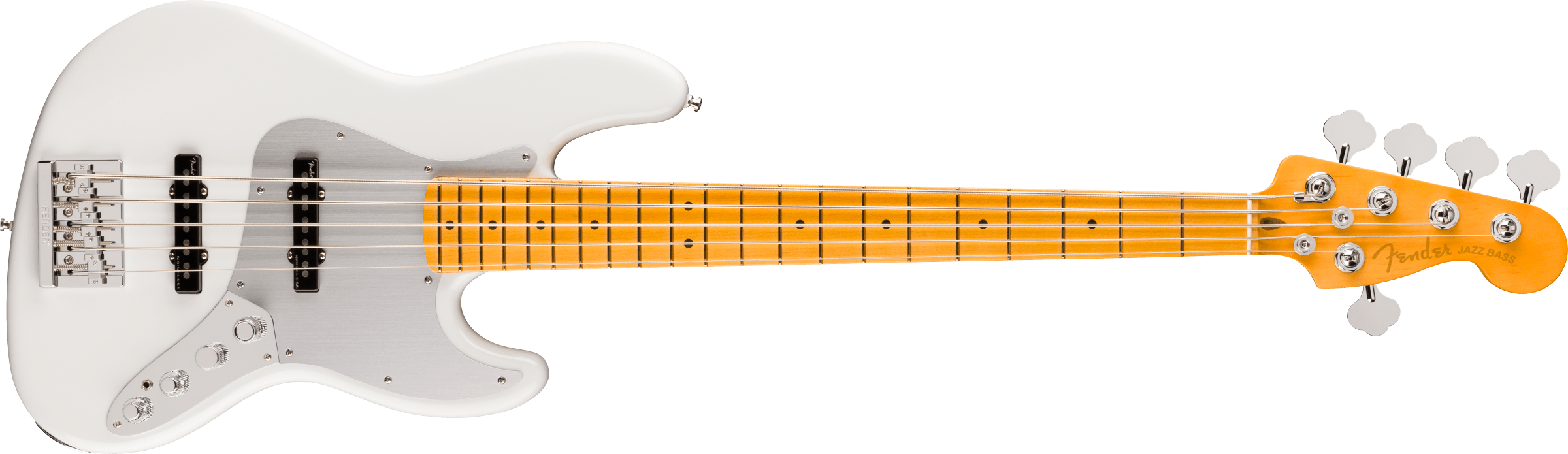 Fender - American Ultra II Jazz Bass® V - Maple Fingerboard - Avalanche - 019-9122-796