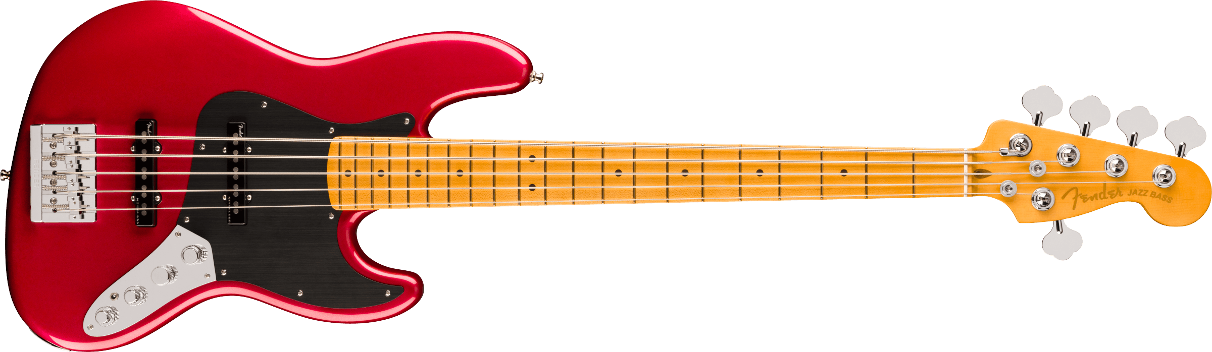 Fender - American Ultra II Jazz Bass® V - Maple Fingerboard - Sinister Red - 019-9122-799