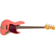 Squier - Classic Vibe™ '60s Jazz Bass® - Touche en laurier - Pickguard écaille de tortue - Corail de Tahiti