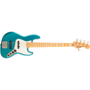 Squier - Classic Vibe™ Active '70s Jazz Bass® V - Maple Fingerboard - Parchment Pickguard - Ocean Turquoise