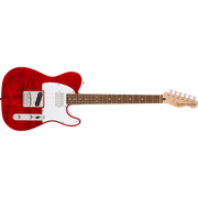 Squier - Affinity Series™ Telecaster® FMT SH - Touche Laurel - Pickguard blanc - Rouge cramoisi transparent - 037-8280-538