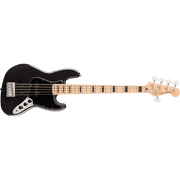 Squier - Affinity Series™ Active Jazz Bass® V - Maple Fingerboard - Black Pickguard - Black Metallic - 037-8753-565