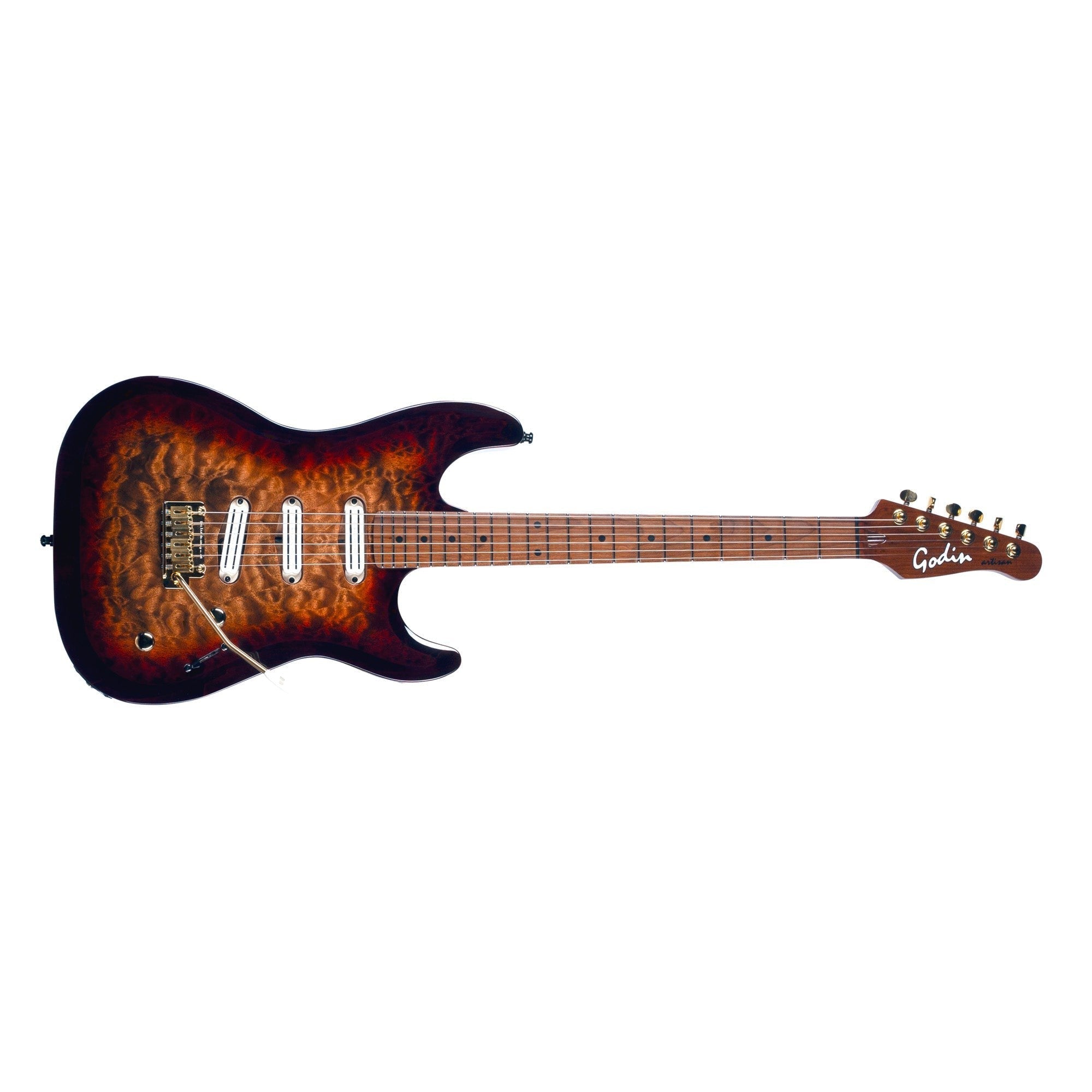 Godin - Artisan ST-III Whiskey Burst MN - 053469 – Steve's Music Store