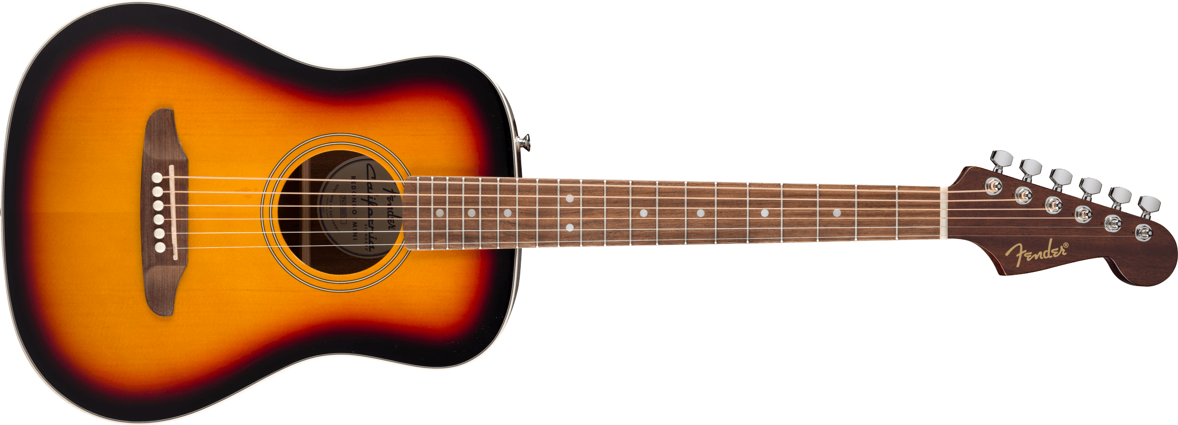 Fender - California Standard Redondo™ Mini with Bag - Spruce Top - 3-Color Sunburst