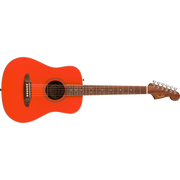 Fender - California Standard Redondo™ Mini with Bag - Spruce Top - Fiesta Red