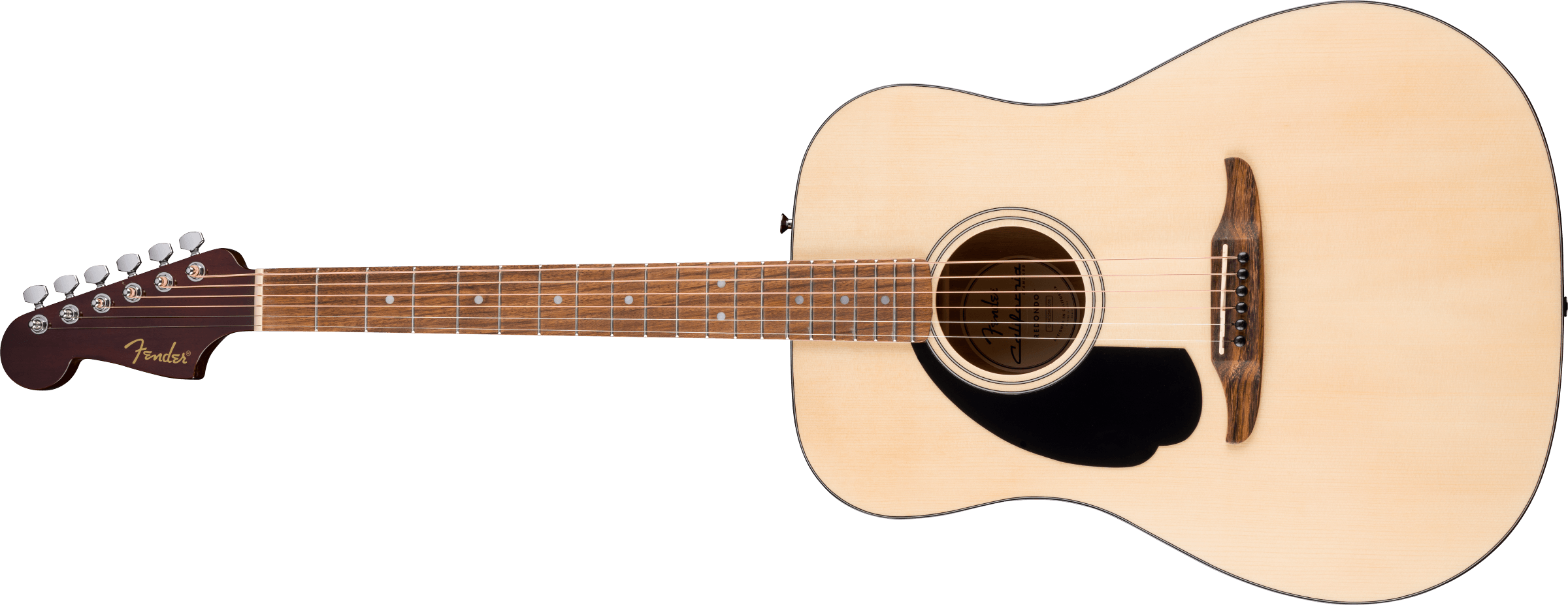 Fender - California Standard Redondo™ Left-Handed - Spruce Top - Black Pickguard - Natural
