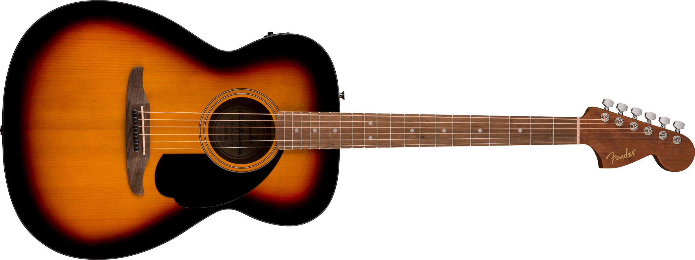 Fender - California Standard Monterey™ E - Spruce Top - Black Pickguard - 3-Color Sunburst