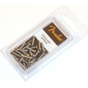 Fender - Genuine chrome pickguard screws ( 24 ) 099-4923-000