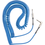 Fender - Câble spiralé Contour™ 30' - Bleu Lake Placid - 099-0573-002