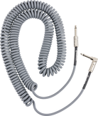 Fender - Contour™ 30' Coiled Cable, Inca Silver - 099-0573-024
