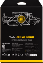 Fender - 30' Coil Cable - Fender x Third Man Hardware - Yellow - 099-0573-029